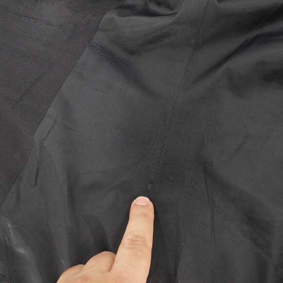 Banana Republic Reda Flexo Sport Coat Mens 42R Wool Blend Tailored Slim Fit navy - Picture 14 of 16